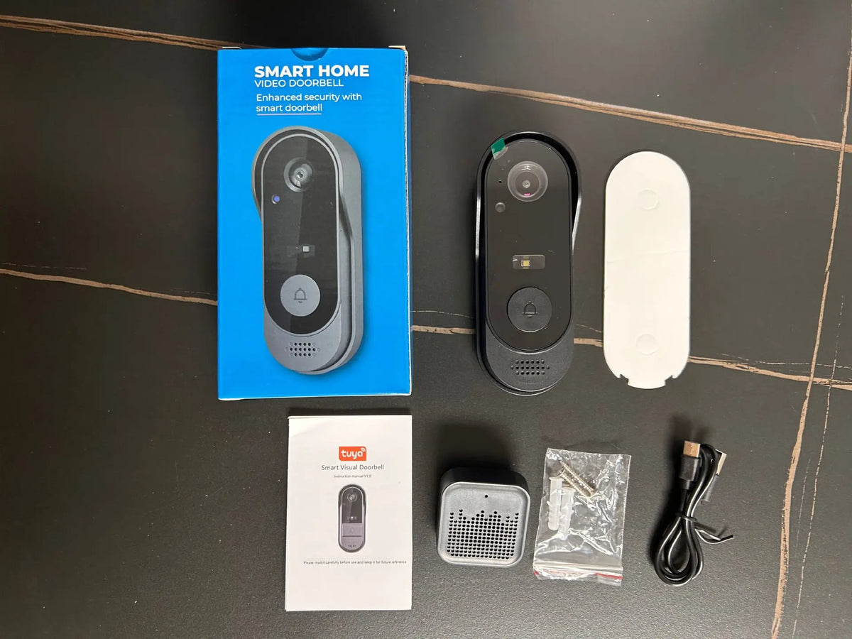 WiFi Video Doorbell with Two-Way Audio | Tuya Compatible