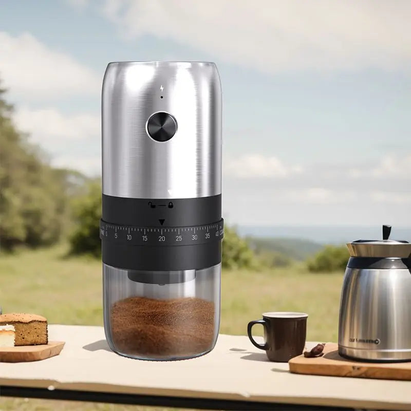 Portable Rechargeable Coffee Grinder – 40 Grind Settings