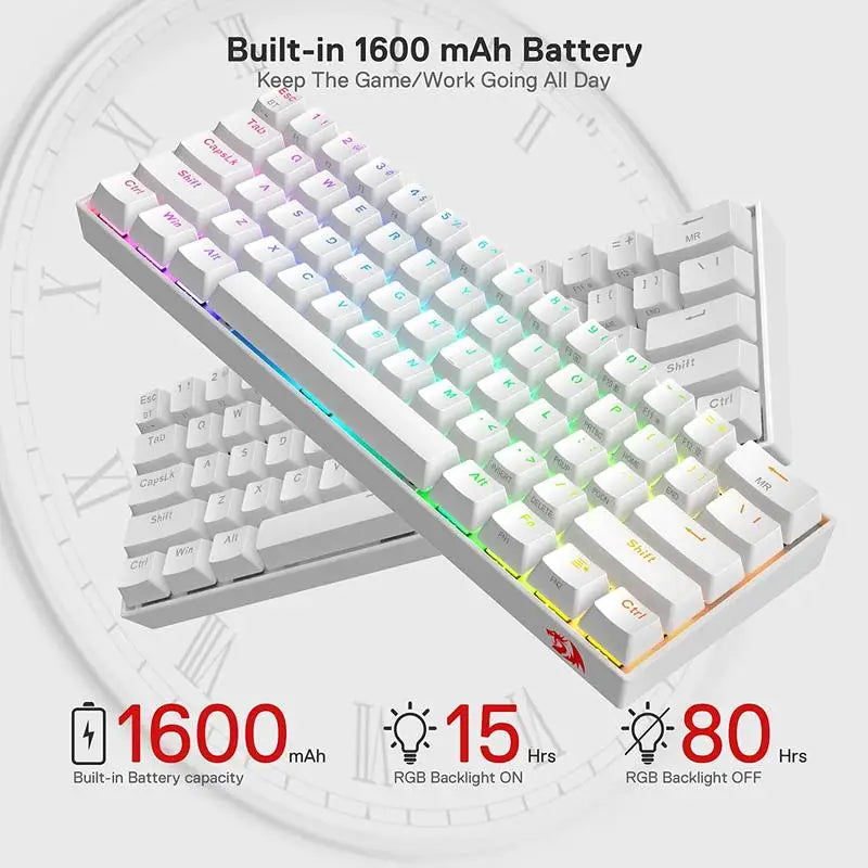 Redragon K530 PRO Draconic 60% Wireless Mechanical Keyboard
