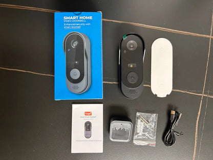 WiFi Video Doorbell with Two-Way Audio | Tuya Compatible