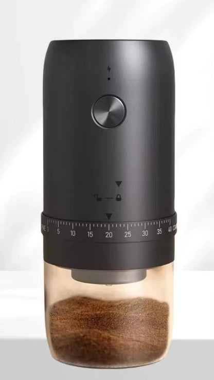 Portable Rechargeable Coffee Grinder – 40 Grind Settings