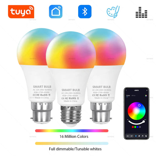 Bluetooth Smart LED Bulb – Colour Changing & Dimmable