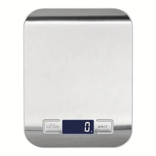 Digital Kitchen Scales – Stainless Steel, 5kg or 10kg