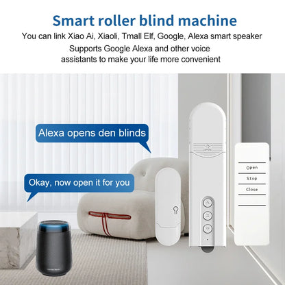 WiFi Smart Blind Motor with Alexa & Google Home Control