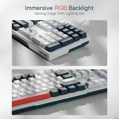 Redragon K668 RGB Mechanical Gaming Keyboard - Red Switches