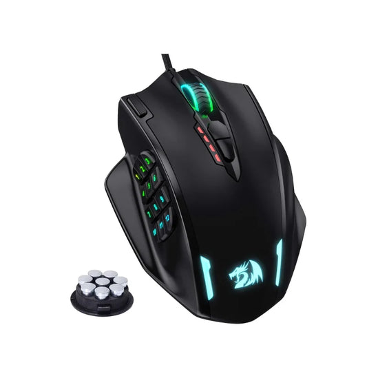 Redragon M908 Wired MMO Gaming Mouse with RGB Lighting