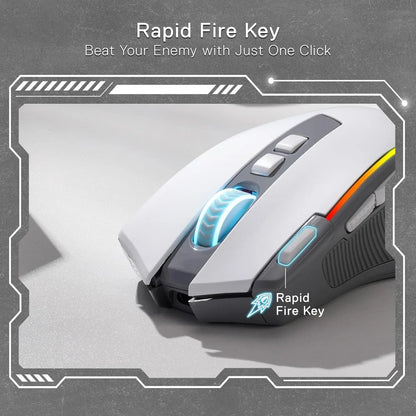Redragon M612 PRO RGB Tri-Mode Gaming Mouse