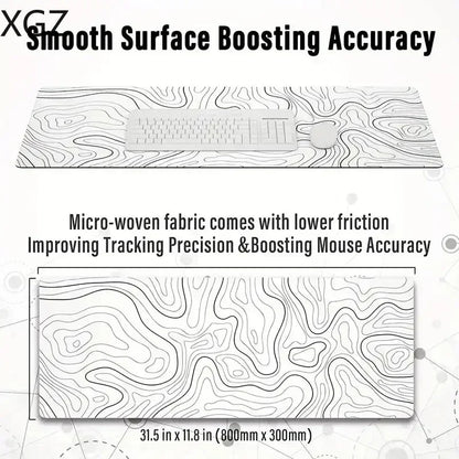 Gaming Mouse Mat – Non-Slip Base & Stitched Edges
