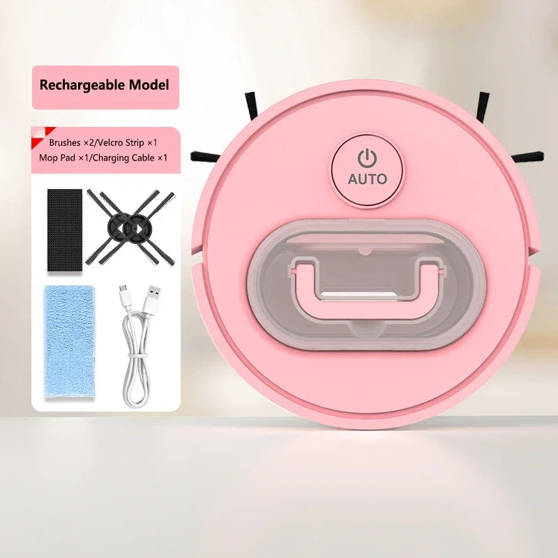 Compact Rechargeable Robot Floor Cleaner