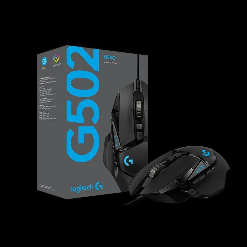Logitech G502 HERO Wired Gaming Mouse | 11 Programmable Buttons